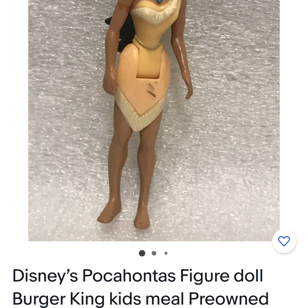 Pocahontas burger king new in bag